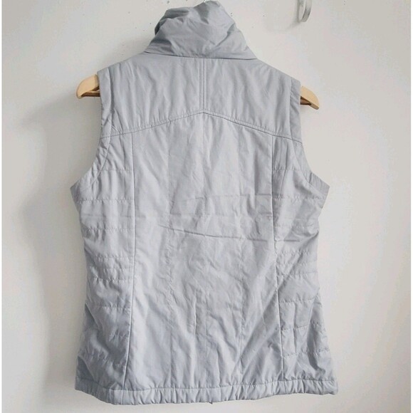Columbia Women's Cedar Express Vest Size M Lined Gray Full Zip Puffer Jacket - Picture 2 of 13